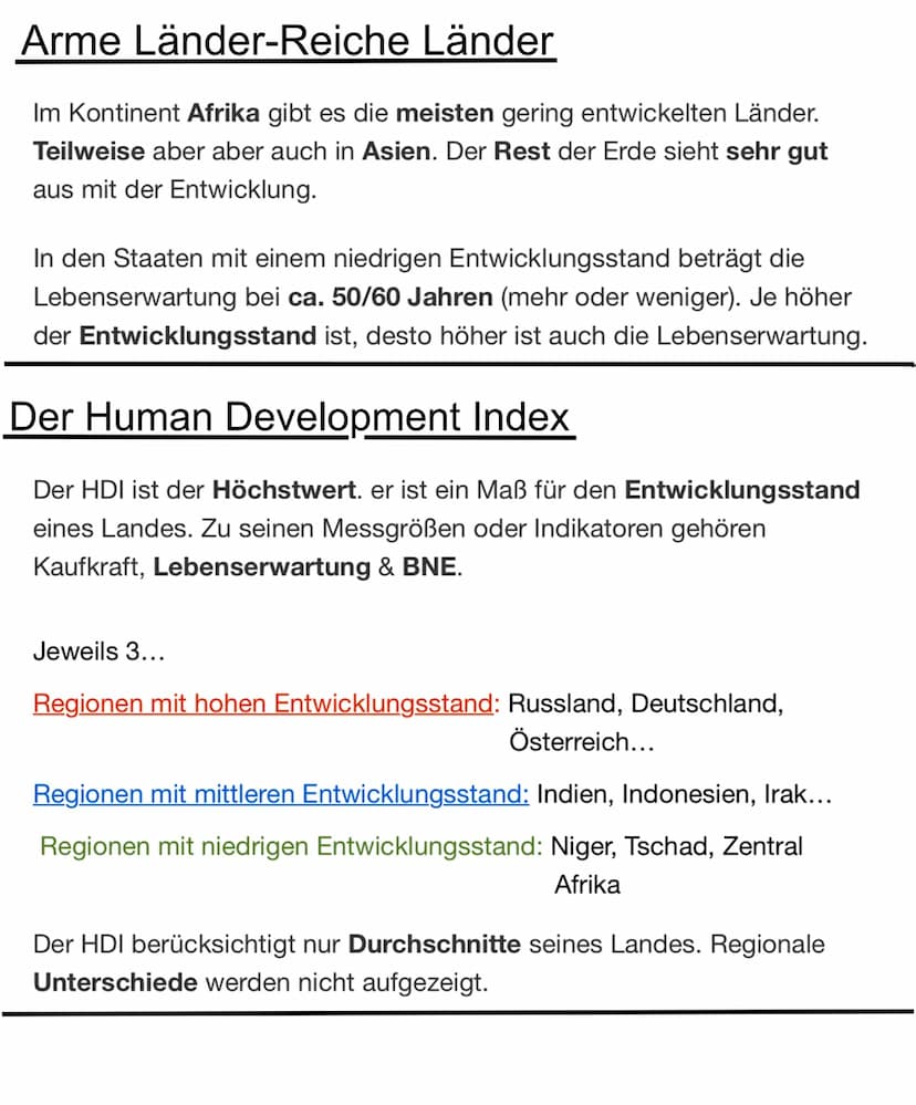 Eine Welt-ungleiche Welt
Unterernährung: Wenn man für längere Zeit zu wenig Nahrungsenergie
zur Verfügung hat.
Mangelernährung: Wenn man die