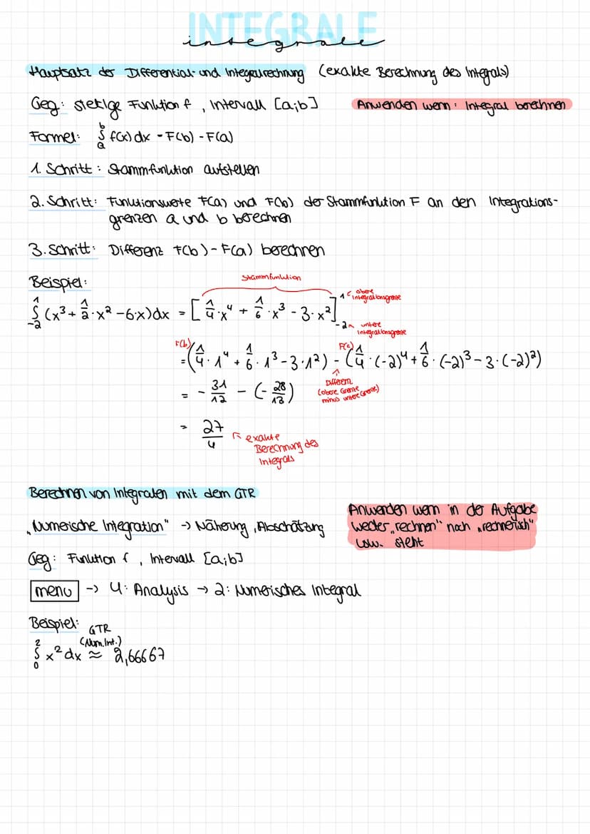 integrale
Berechnen von Integraten einer stückweisen linearen Funktion mithilfe von Dreiecks- und
Rechtecksflächen
Internalgrenzen
1.) orien