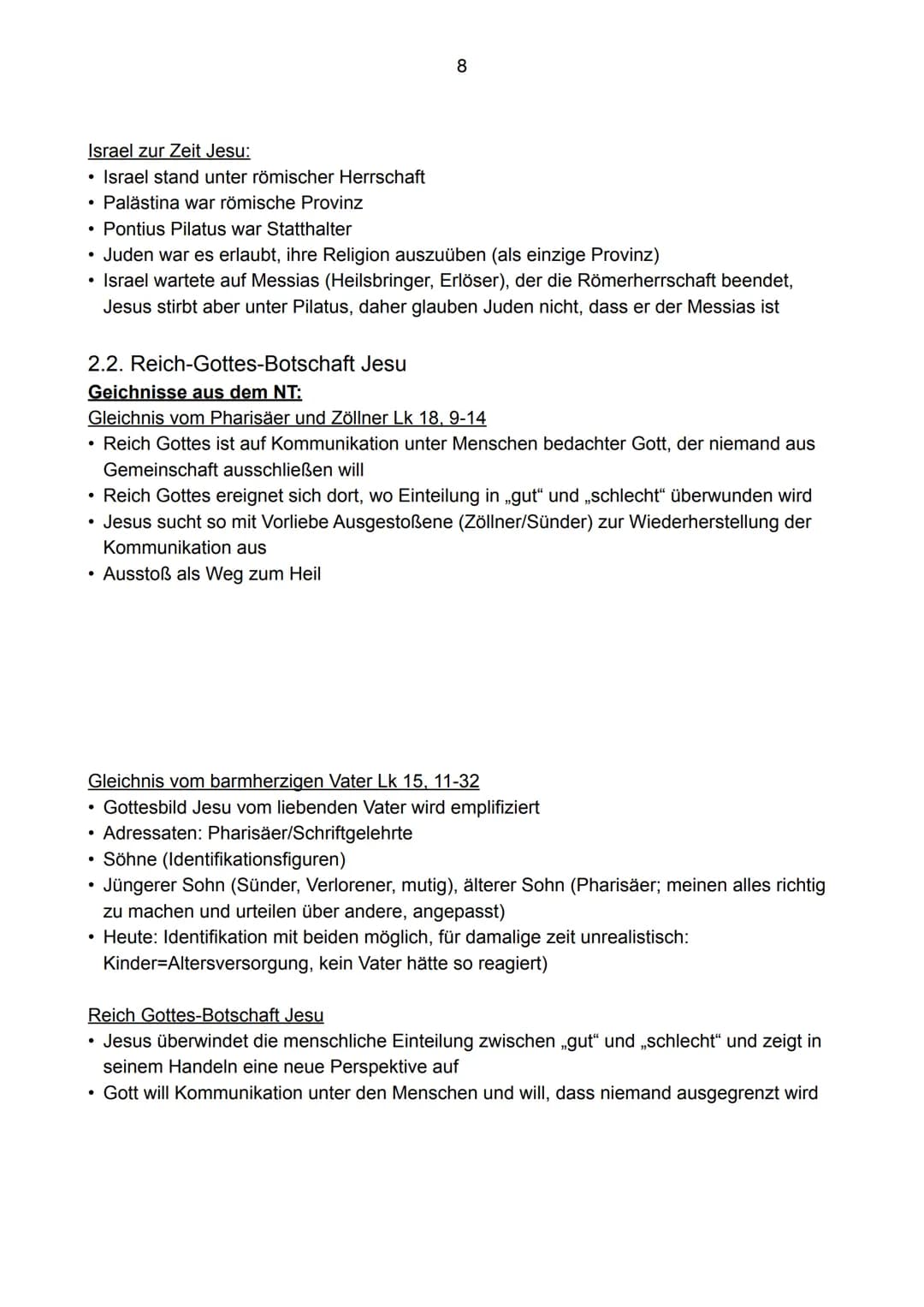 1
Mündliches Abitur im Fach Religion
1. Gott
1.1. Entwicklungsstufen des Glaubens nach Oser/Gmünder
1.2. Gott offenbart sich
1.3. Disclosure