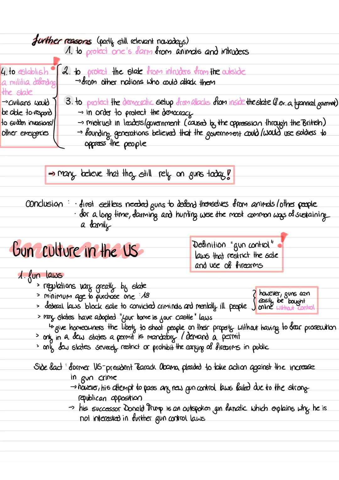 Gun culture & control in the USA
The Second Amendment (to the United States Constitution)
> was added to the Constitution in 1781 as a part 