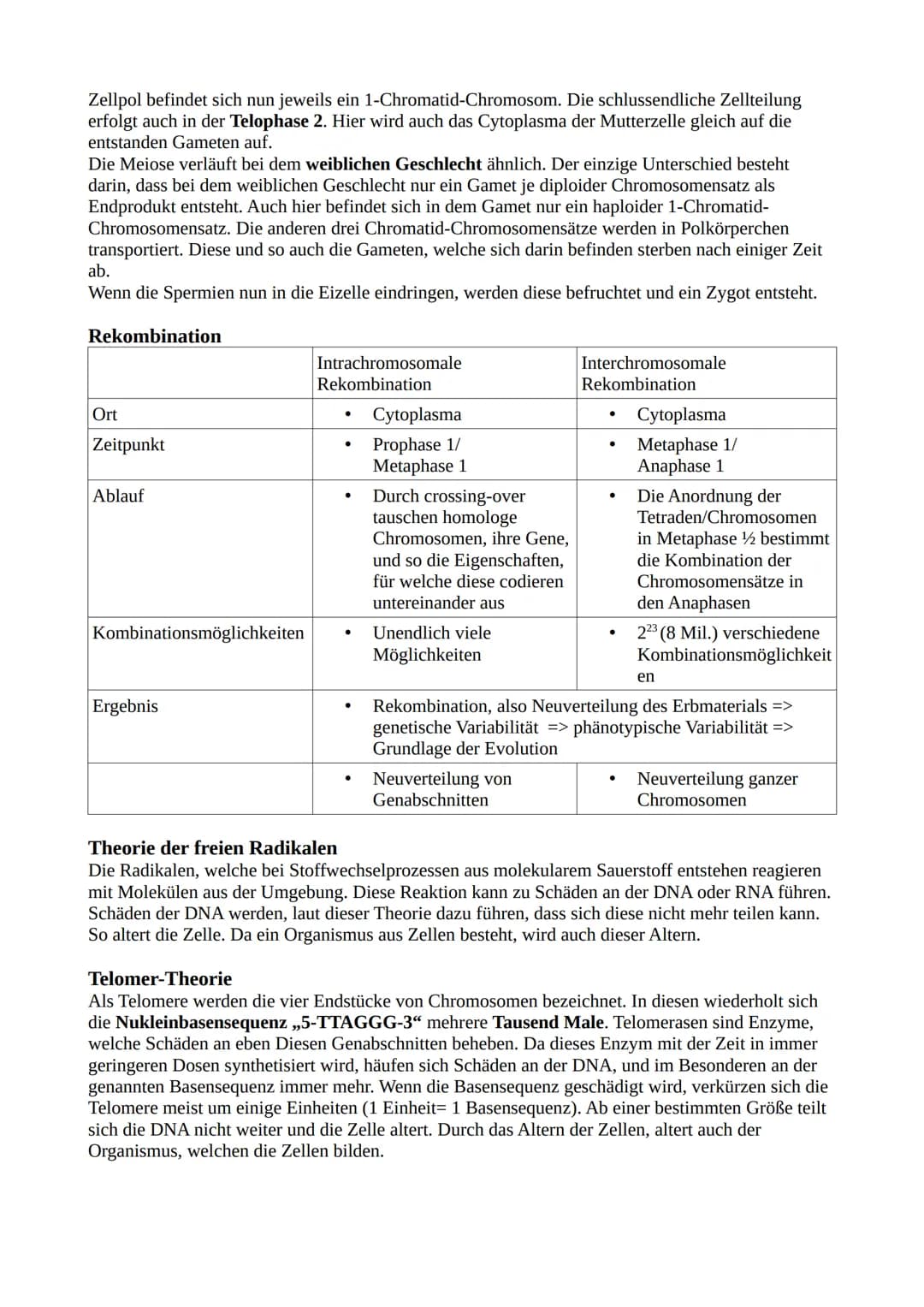 A) Inhaltliche Leistung
Tell I: Lactoseintoleranz
Aufgabe 1.1
Du hast jeweils den Zahlen des Materials A die korrekten Fachbegriffe zugeordn