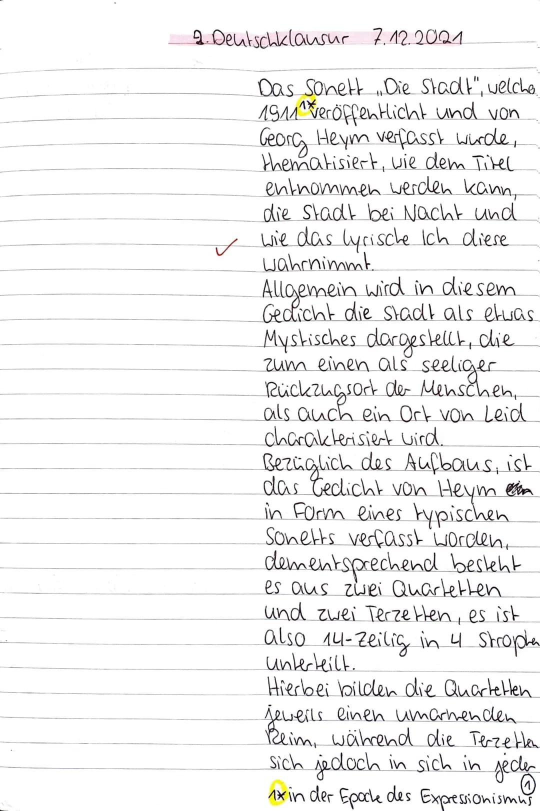 Deutsch GK 1-
Thema: Themengleiche lyrische Texte aus unterschiedlichen historischen Kontexten
Aufgabenart: Vergleichende Analyse literarisc