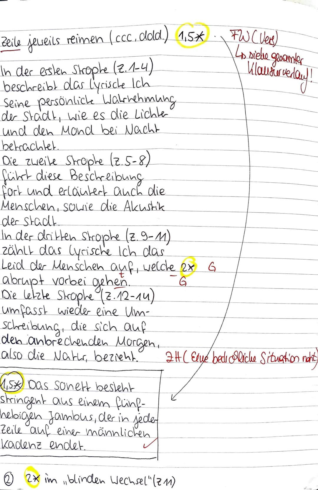 Deutsch GK 1-
Thema: Themengleiche lyrische Texte aus unterschiedlichen historischen Kontexten
Aufgabenart: Vergleichende Analyse literarisc