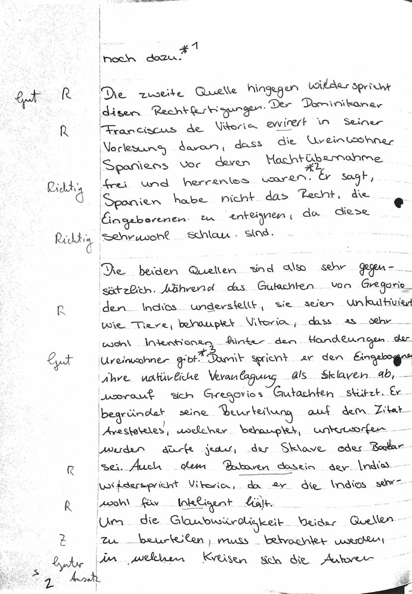 
<p>Die vorliegenden Quellen aus dem 16. Jahrhundert geben Einblick in die Rechtfertigung des spanischen Kolonialismus und in die Diskussion