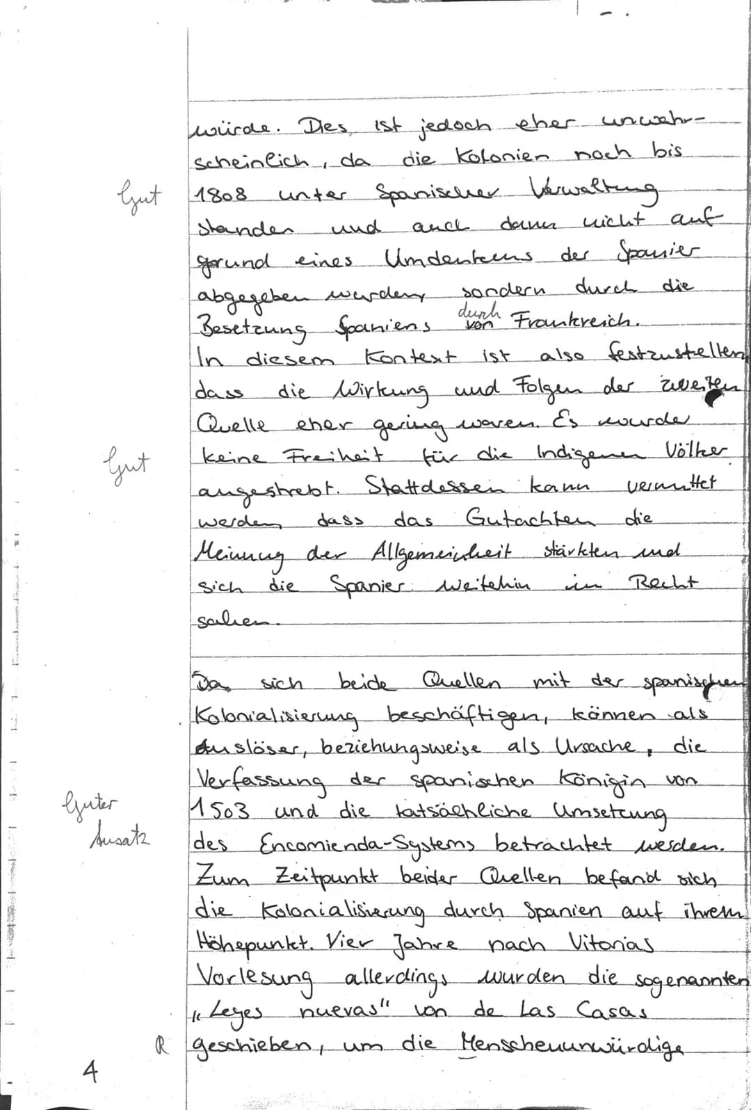 
<p>Die vorliegenden Quellen aus dem 16. Jahrhundert geben Einblick in die Rechtfertigung des spanischen Kolonialismus und in die Diskussion