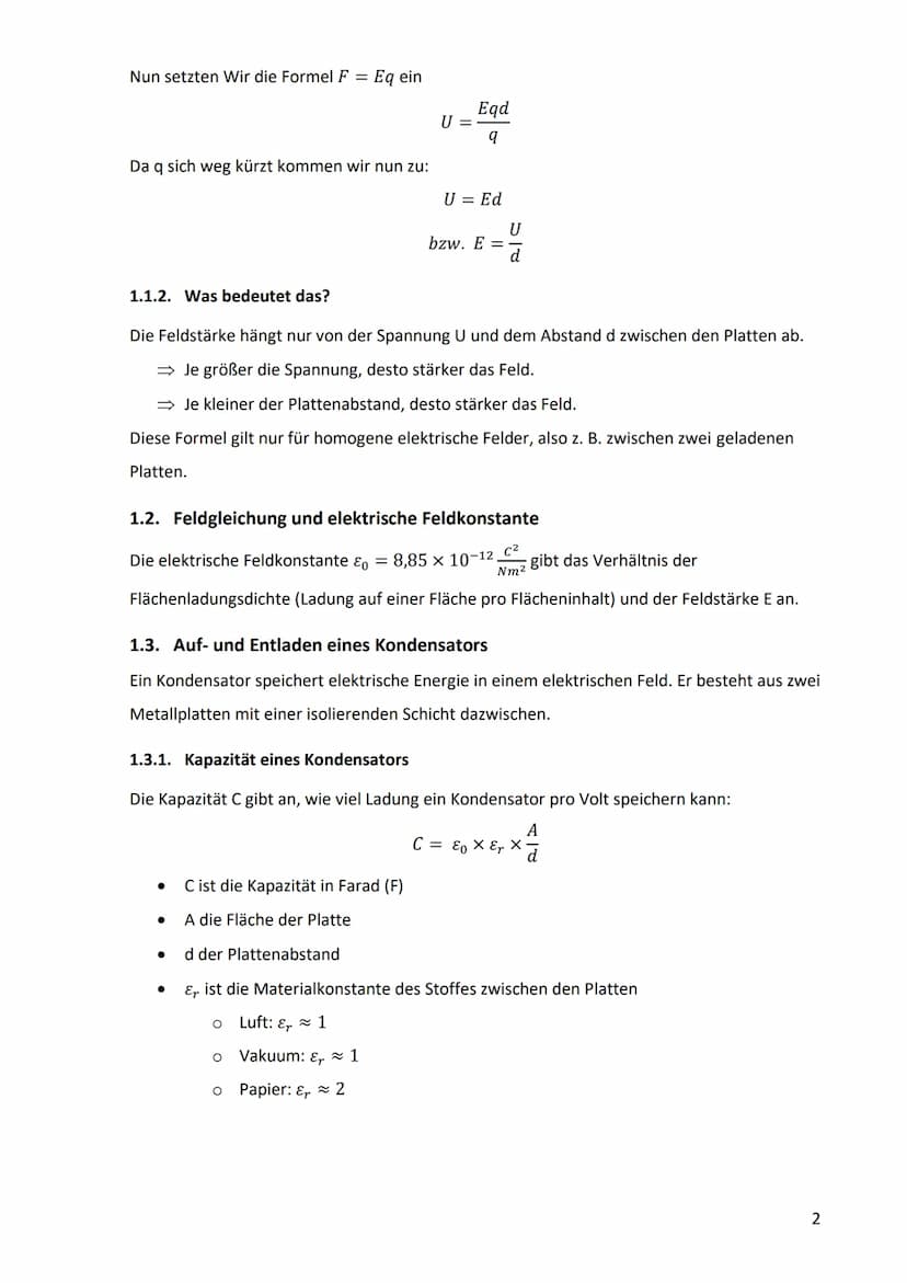 Physik Grundkurs Lernzettel

Abitur 2025 --- OCR Start ---
Inhaltsverzeichnis
1. Ladungen und elektrische Felder
1
1.1. Elektrische Feldstär