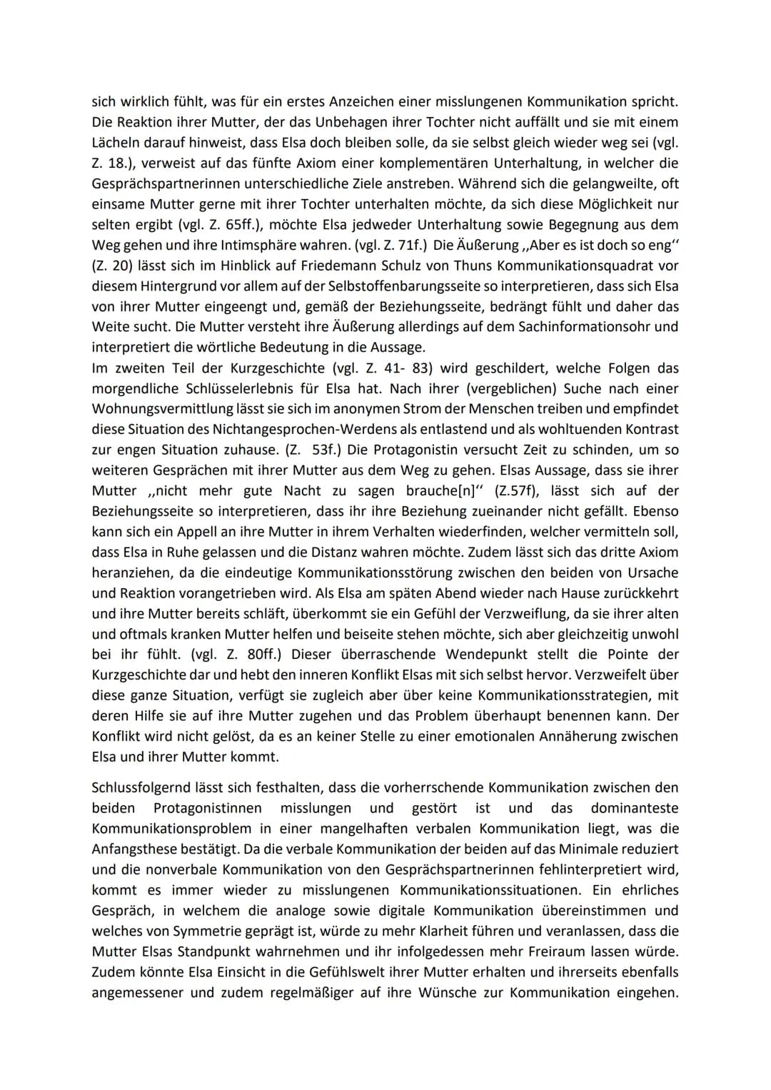 26.10.21
Übungsklausur
5
Deutsch
Deutsch E-Phase
Sprache als Medium
Kommunikation: Reden wir miteinander oder aneinander vorbei?
Augenblicke