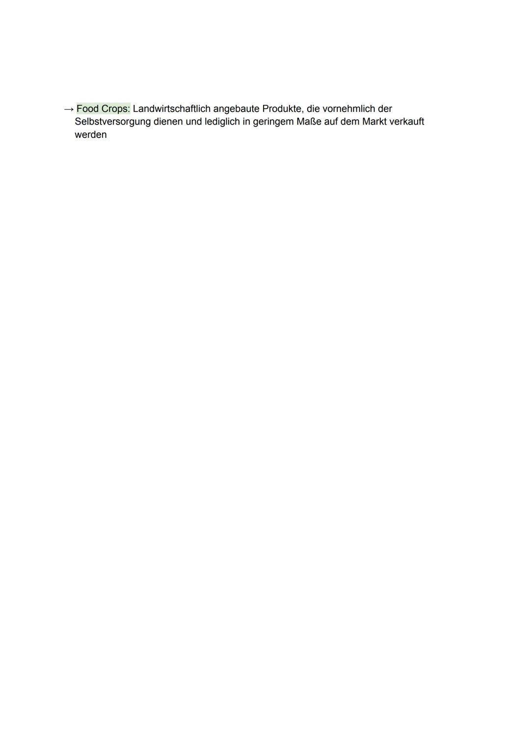 ●
●
●
Ziel: Selbstversorgung
Es wird so viel angebaut, dass damit die gesamte Familie ernährt werden kann
Bis zu einem Marktanteil von 25% d