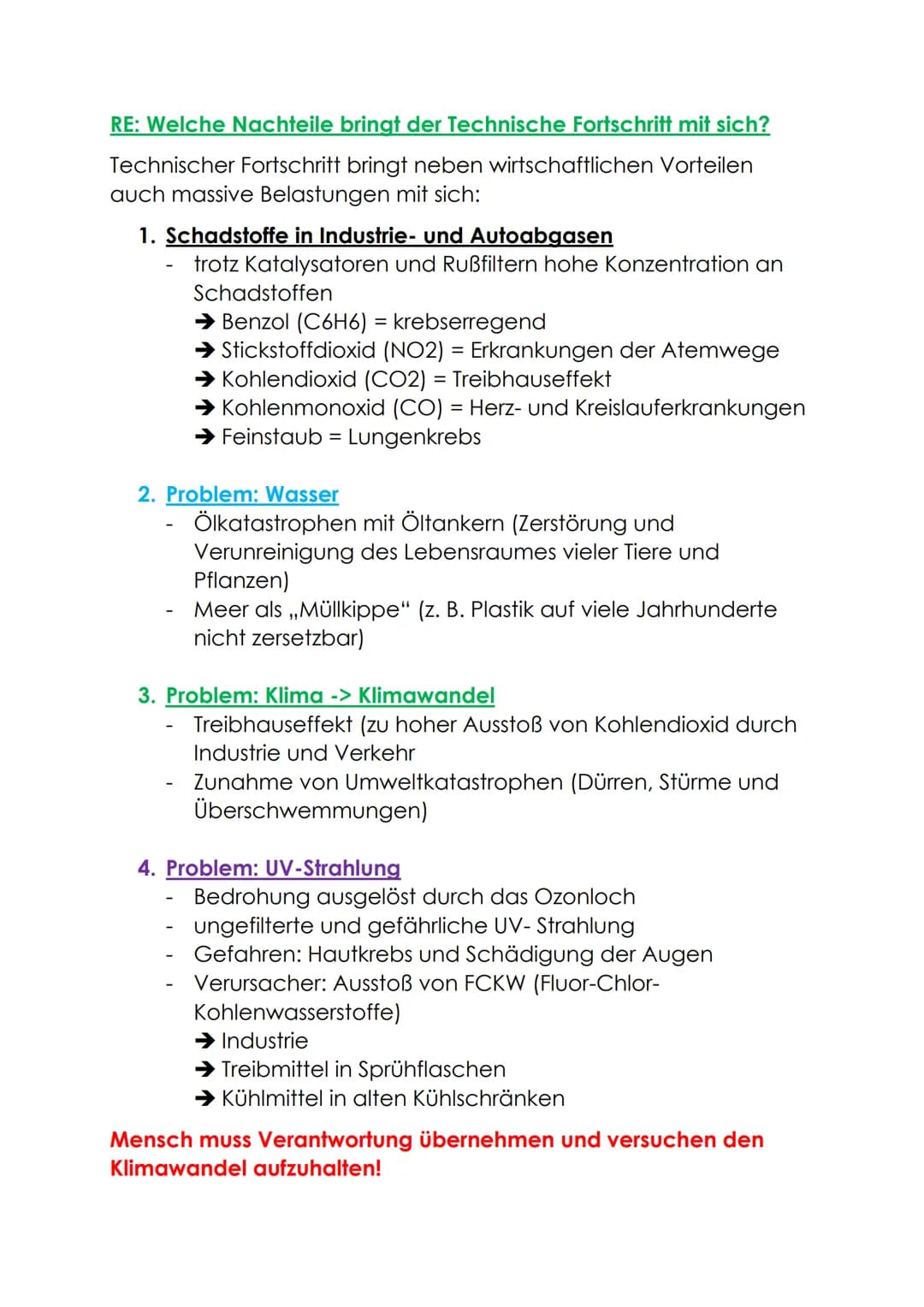 RE: Welche Nachteile bringt der Technische Fortschritt mit sich?
Technischer Fortschritt bringt neben wirtschaftlichen Vorteilen
auch massiv