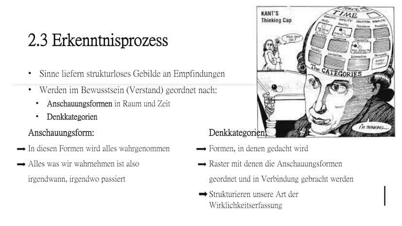 Erkenntnistheorie
Immanuel Kant Gliederung
1. Immanuel Kant
1.1 Biografie
1.2 Charaktereigenschaften
1.3 Werke
2. Erkenntnistheorie (Kritizi