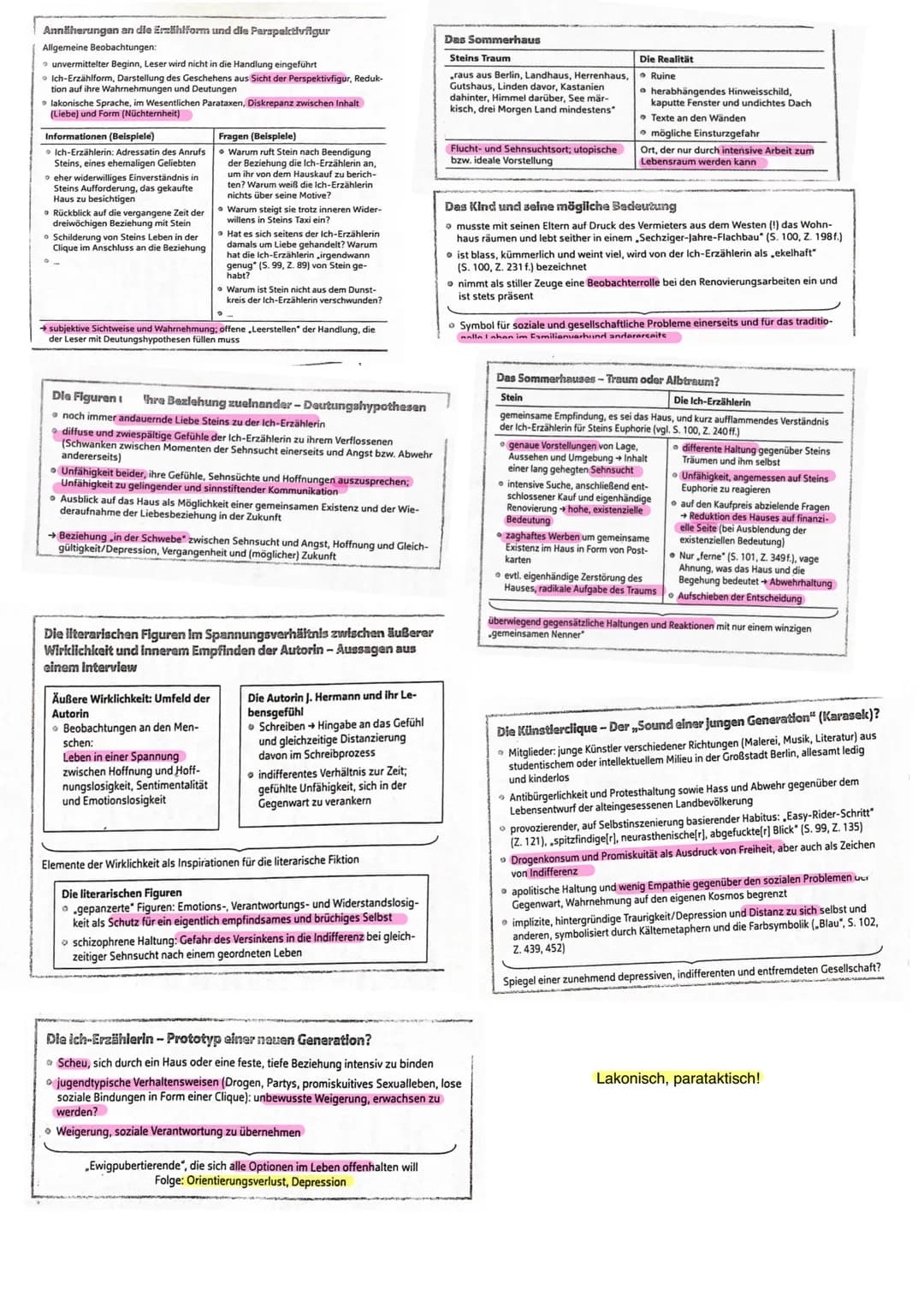 Aufgabe 1
1. Einleitung (Autor, Titel, Textsorte, Erscheinungsjahr)
2. Thema des Textauszuges
3. Inhaltlicher Aufbau des Textauszuges (kann 