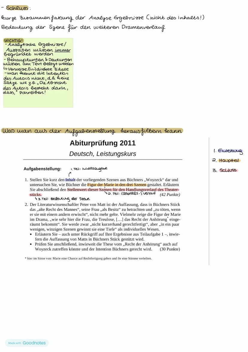 Leitfaden charakterisierung
LK Deutsch/Lud Q1.1
Merkblatt: Wie verfasse ich eine Charakterisierung?
Aufbau und Aspekte einer Charakterisieru