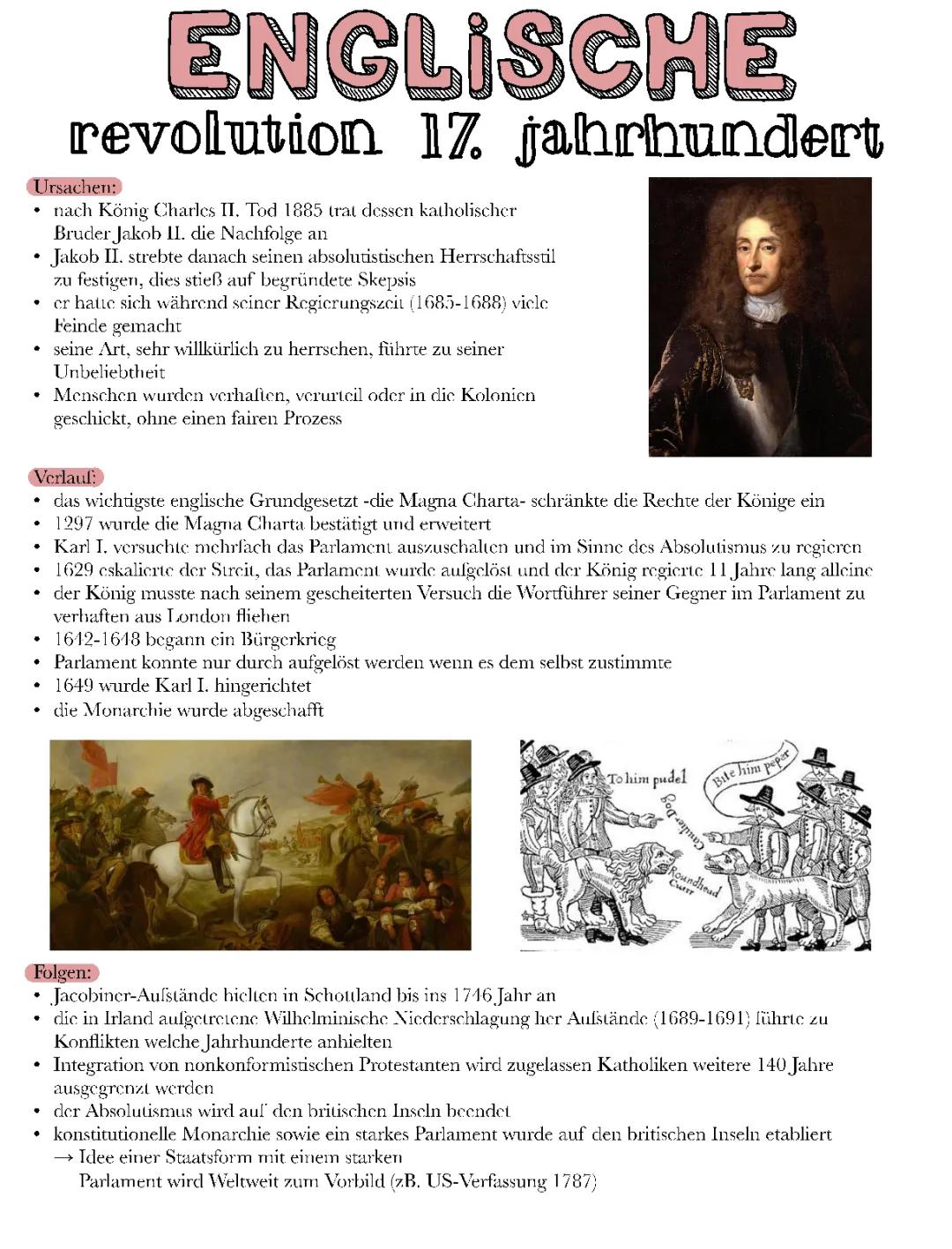 Englische Revolution 