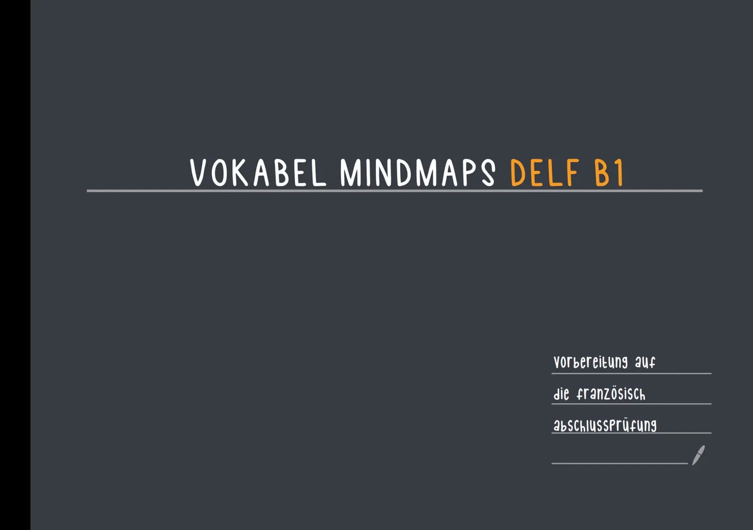 VOKABEL MINDMAPS DELF B1
Vorbereitung auf
die französisch
abschlussprüfung L'ORDINATEUR / L'INTERNET
- un ordinateur / un portable / une
tab