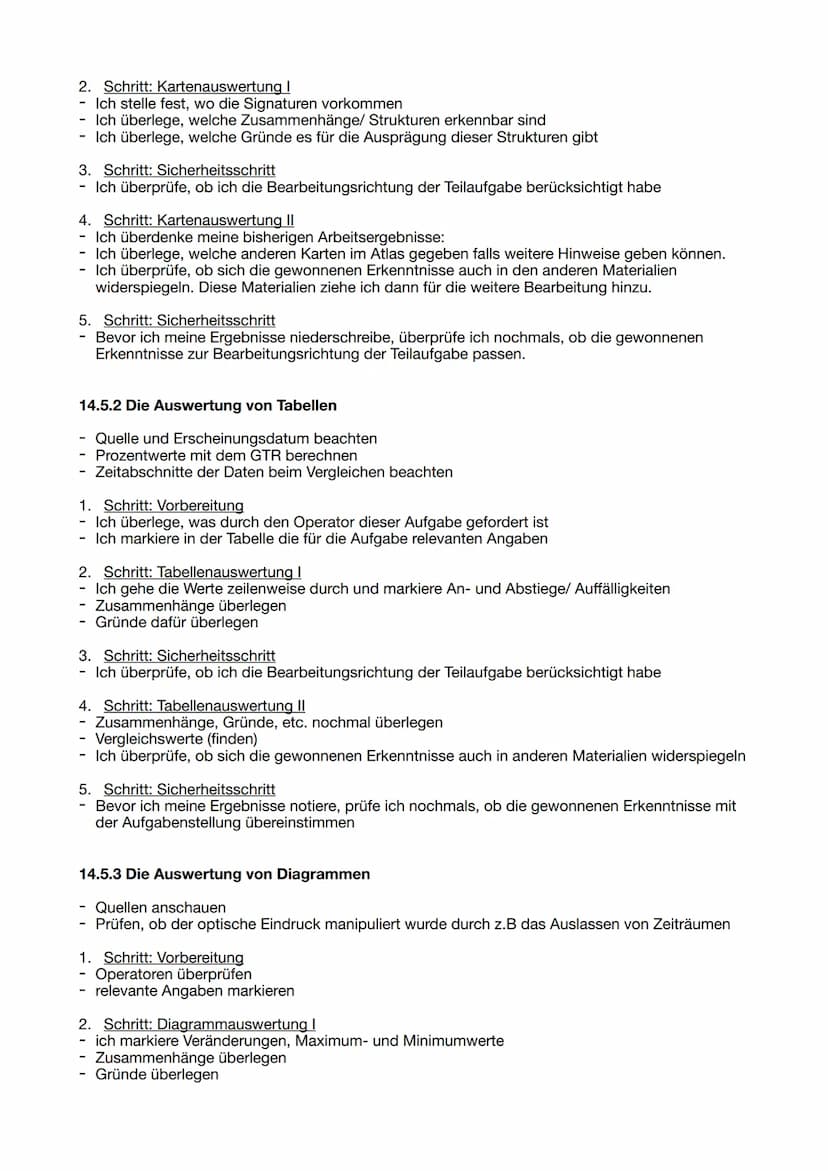 14. Tipps für das Abitur
14.1 Themenformulierung
14.2 Formulierung der Teilaufgaben
14.3 Operatoren
14.4 Die Darstellungsleistung
14.5 Mater