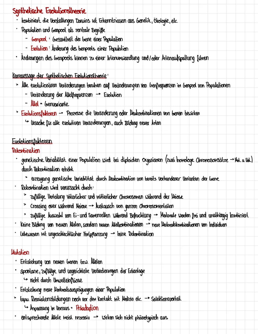 Homologien und Analogien
Honologie
=> Abstammungsähnlichkeit
.
Organe gellen als homolog, wenn eines der Kriterien erfüllt ist:
1. Kriterium