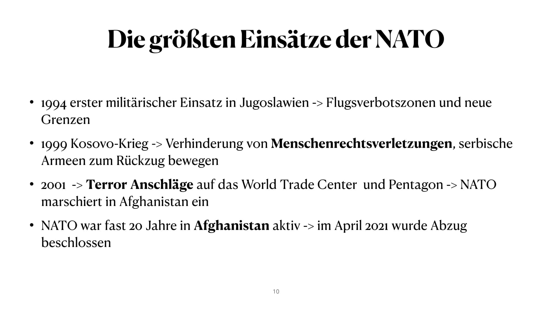 NATO
North Atlantic Treaty Organization
Vera Akkus 1. Allgemeines
2. Mitgliedsstaaten der NATO
3. Aufbau
4. Aufgaben und Ziele
5. die deutsc