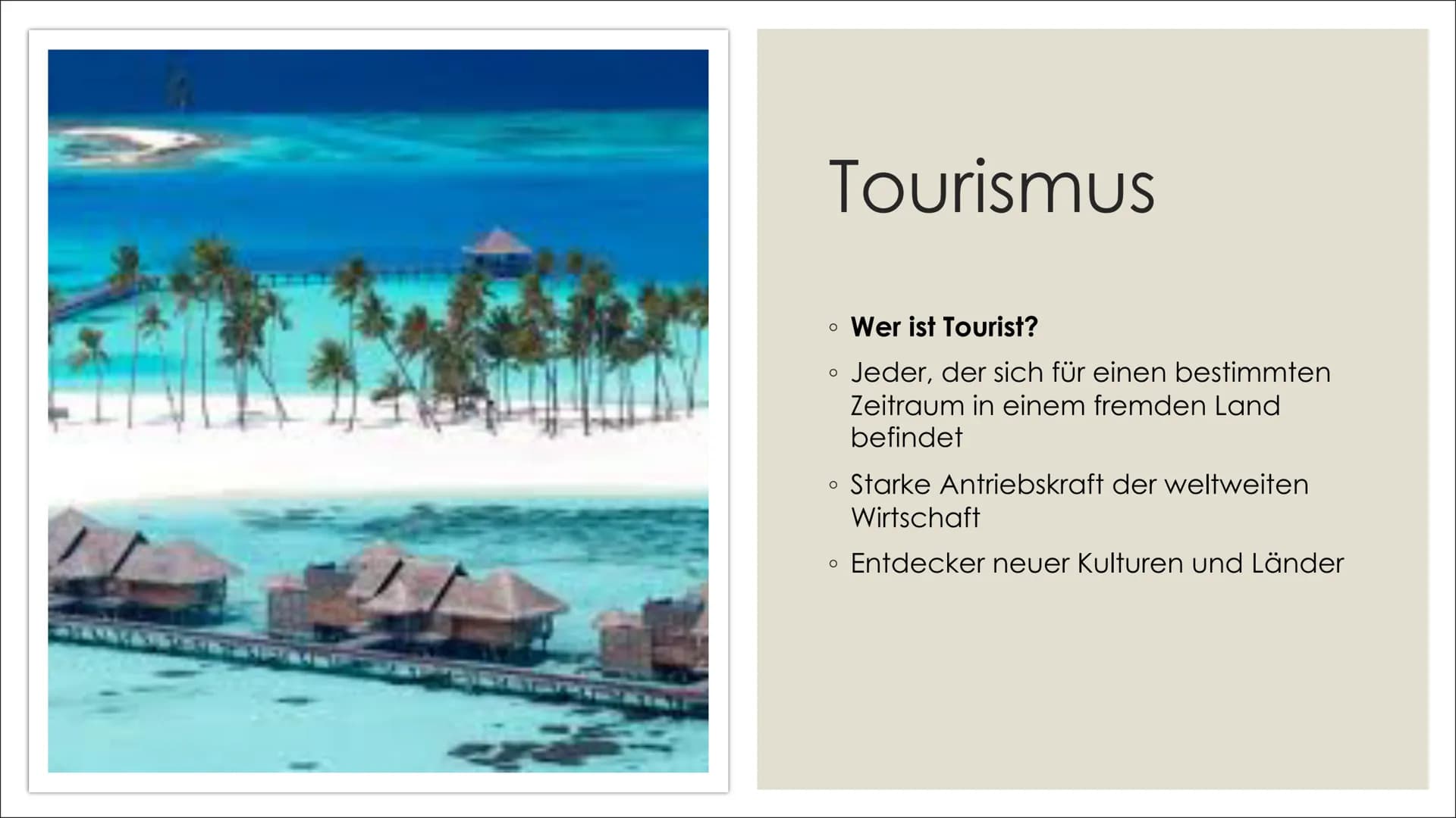 NE
발
발
발
TOURISMUSKONZEPT
MALEDIVEN
von Sina Schmidt
케겔 캐셀
발 Inhalt
O Tourismus
O
O
O
Raumbeispiel
Massentourismus
Nachhaltiger (sanfter) To