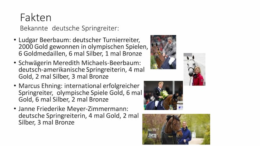 Sport
Ersatzleistung
Sportart: Springreiten
5
VR-Bank Fläming eG Inhaltsverzeichnis.
• Fakten
• Warum sollte Sport zu einer gesunden Lebensw