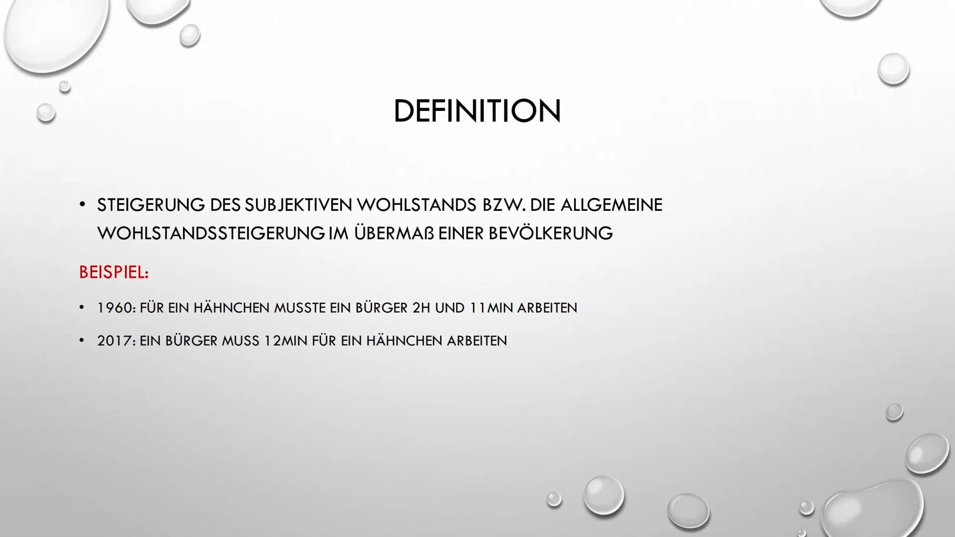 WOHLSTANDEXPLOSION
...ALLES IM ÜBERFLUSS? ●
●
●
ENTWICKLUNG DER EINKOMMEN UND ARBEITSZEIT
FOLGEN DER WOHLSTANDSEXPLOSION
• ZUSAMMENFASSUNG
●