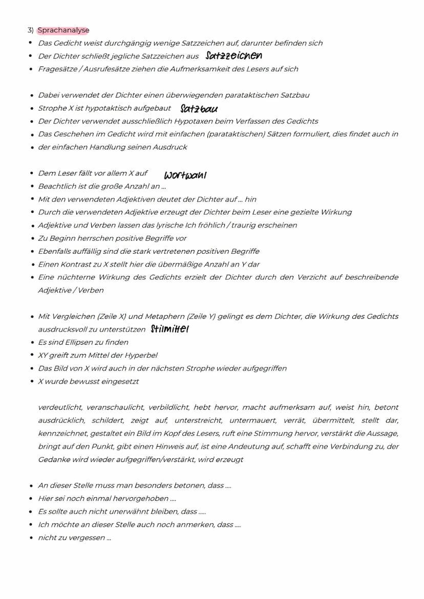 ●
●
●
●
●
●
●
Gedichtvergleich
1. Einleitung
Allgemeine Hinführung zum Thema Reisen:
Auch heute noch verbindet viele Menschen eine tiefe Seh