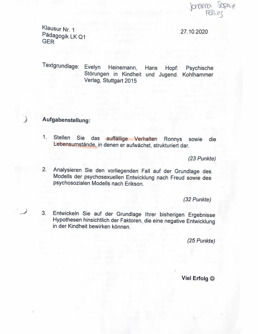 ch-Schwäch
ES
> Triebbefriedigung
Uby-Ich
→wele & Normen
Crale Phase
-Stillen (sast Text
anac
phose
nicht möglich) exessive
SUCHT
Reinlichke