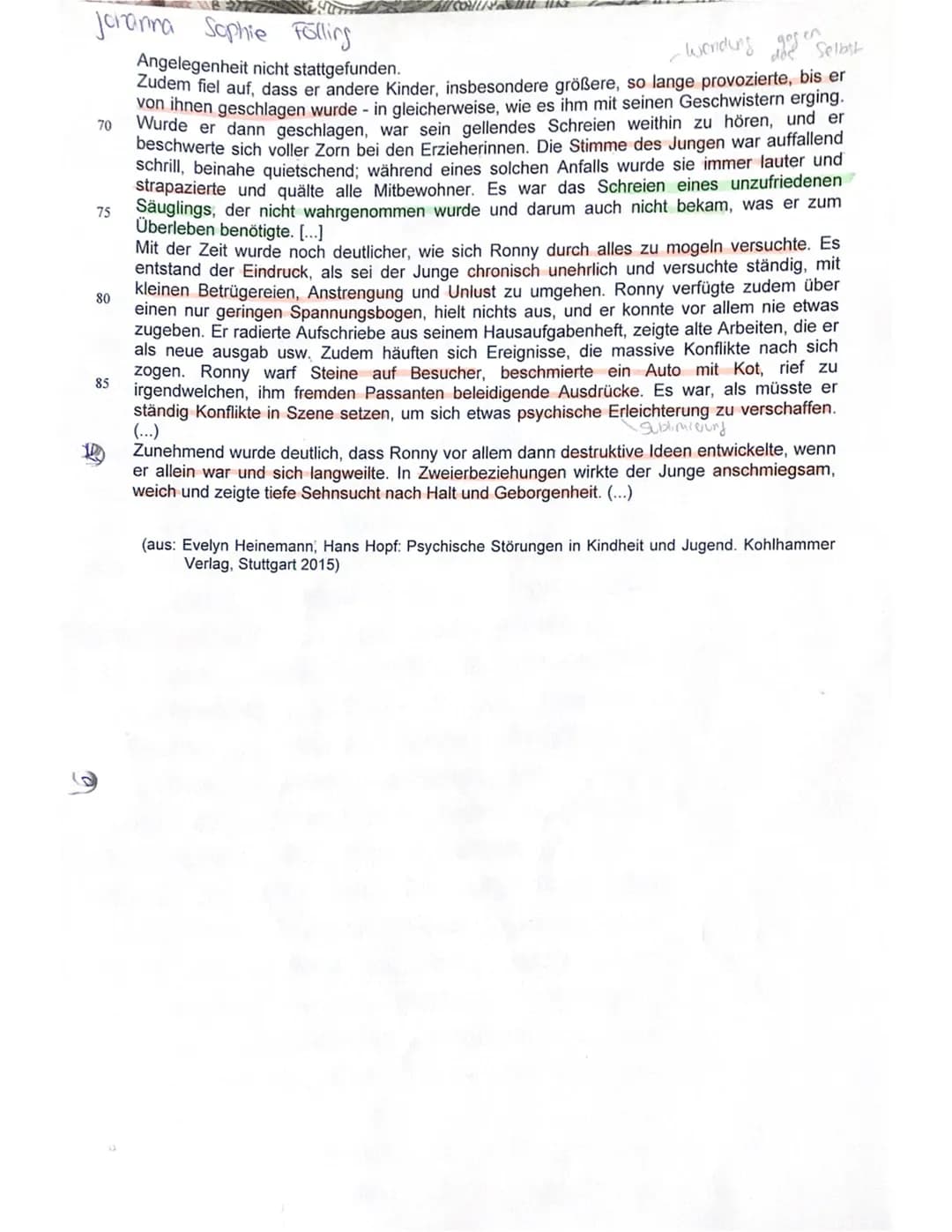 ch-Schwäch
ES
> Triebbefriedigung
Uby-Ich
→wele & Normen
Crale Phase
-Stillen (sast Text
anac
phose
nicht möglich) exessive
SUCHT
Reinlichke