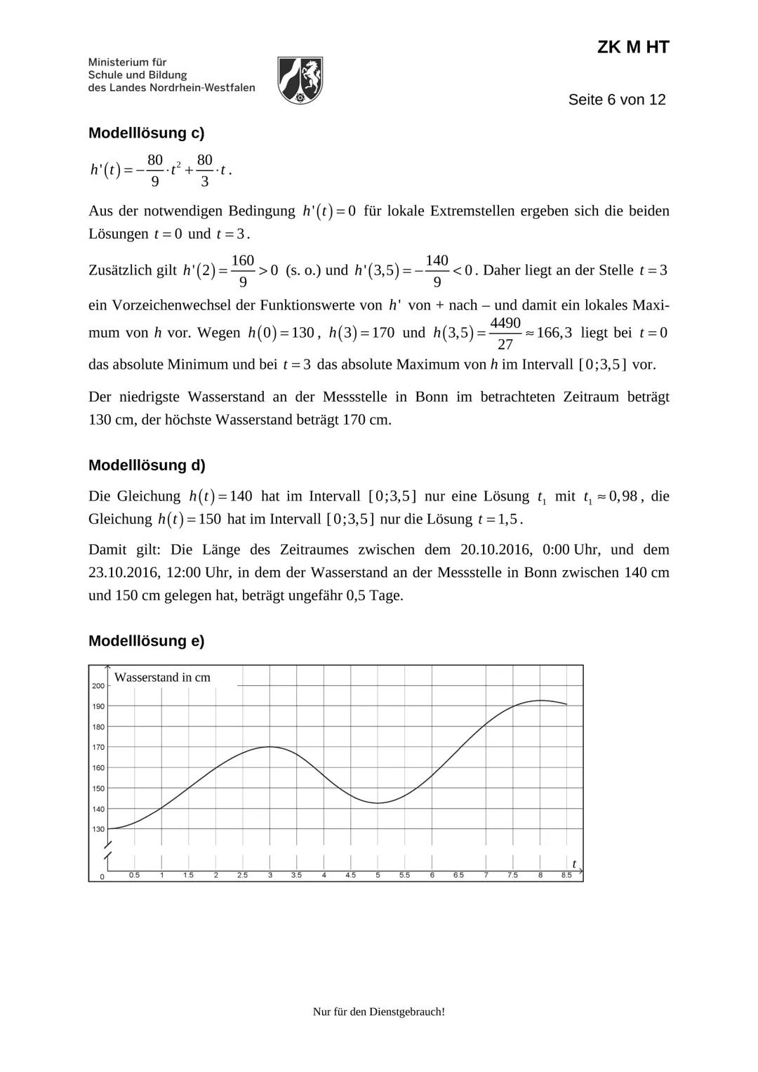 Ministerium für
Schule und Bildung
des Landes Nordrhein-Westfalen
Name:
Zentrale Klausur am Ende der Einführungsphase
2018
Mathematik
Prüfun