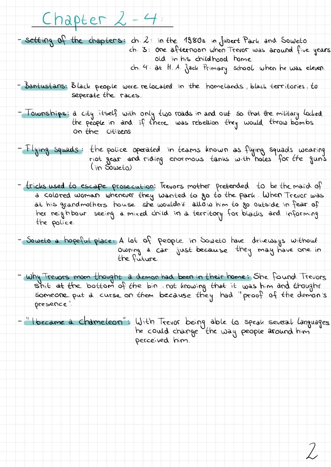 # Chapter 1

- Setting of the chapter: On the way to/from church.
a random Sunday

-narrative point of view: first person, Limited, reliable