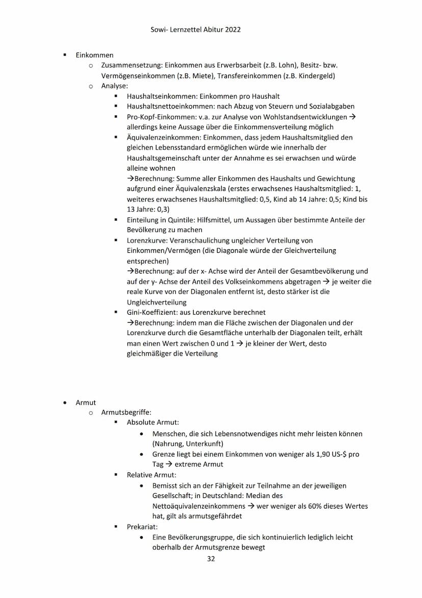 ●
Erscheinungsformen und Auswirkungen sozialer Ungleichheit
Soziale Ungleichheit: ungleiche Verteilung von Ressourcen in einer Gesellschaft
