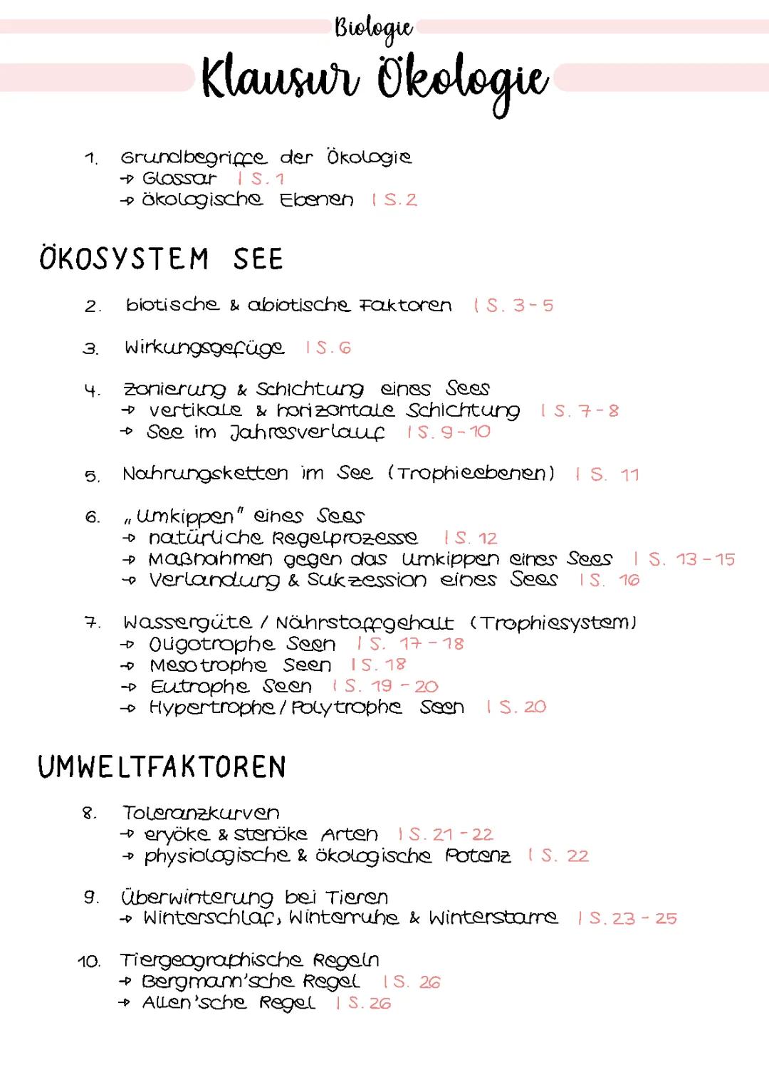 Ökosystem See: Einfach erklärt mit abiotischen und biotischen Faktoren