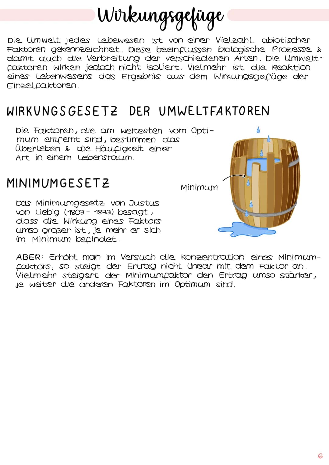 1. Grundbegriffe der Ökologie
→ Glossar | S. 1
→ ökologische Ebenen IS.2
ÖKOSYSTEM SEE
Klausur Ökologie
5.
2. biotische & abiotische Faktore