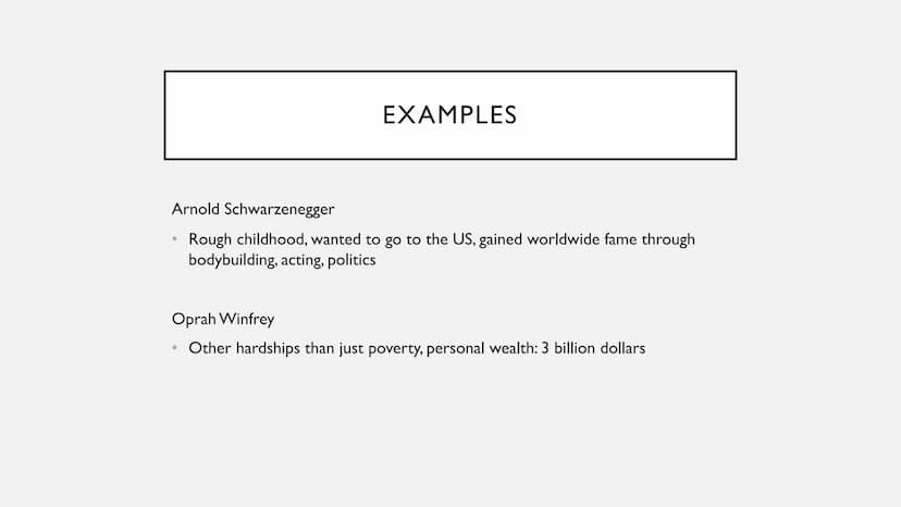 THE AMERICAN DREAM ●
`The American Dream'
American Values
History of the American Dream
Criticism
Examples
• Myth or Reality?
●
●
●
STRUCTUR