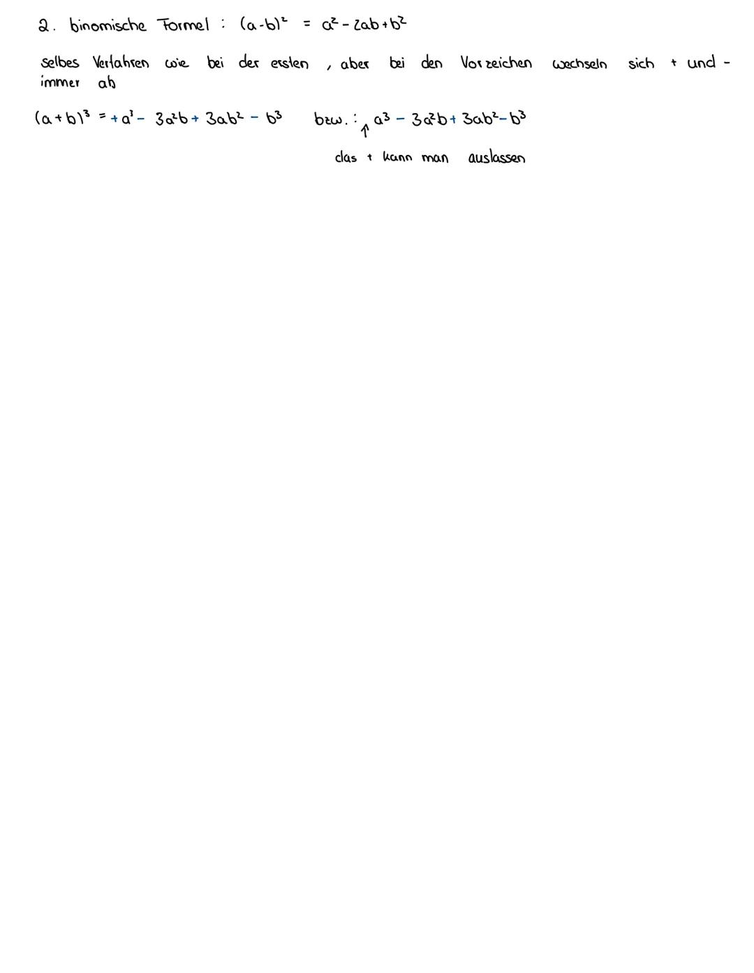 PASCALSCHES BREIECK
-> Schema, in dem Zahlen pyramidenförmig angeordnet sind
-hilft beim Aufstellen von binomischen Formeln
-> kann unendlic