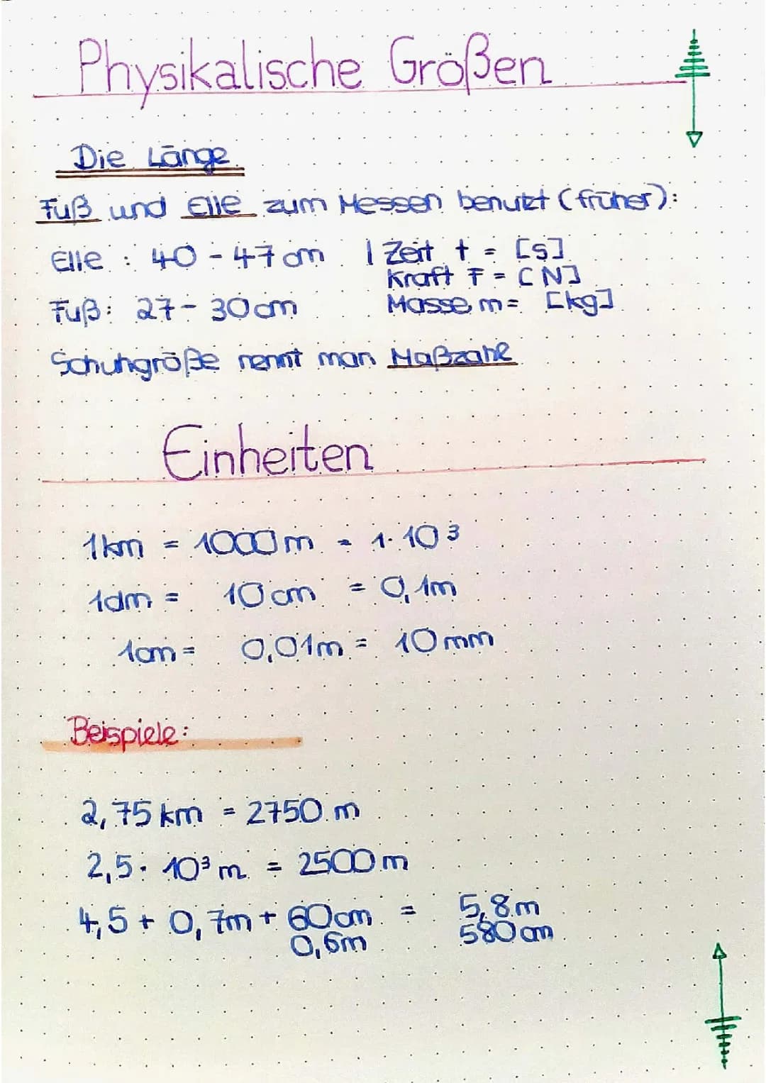 Physikalische Größen | Einheiten