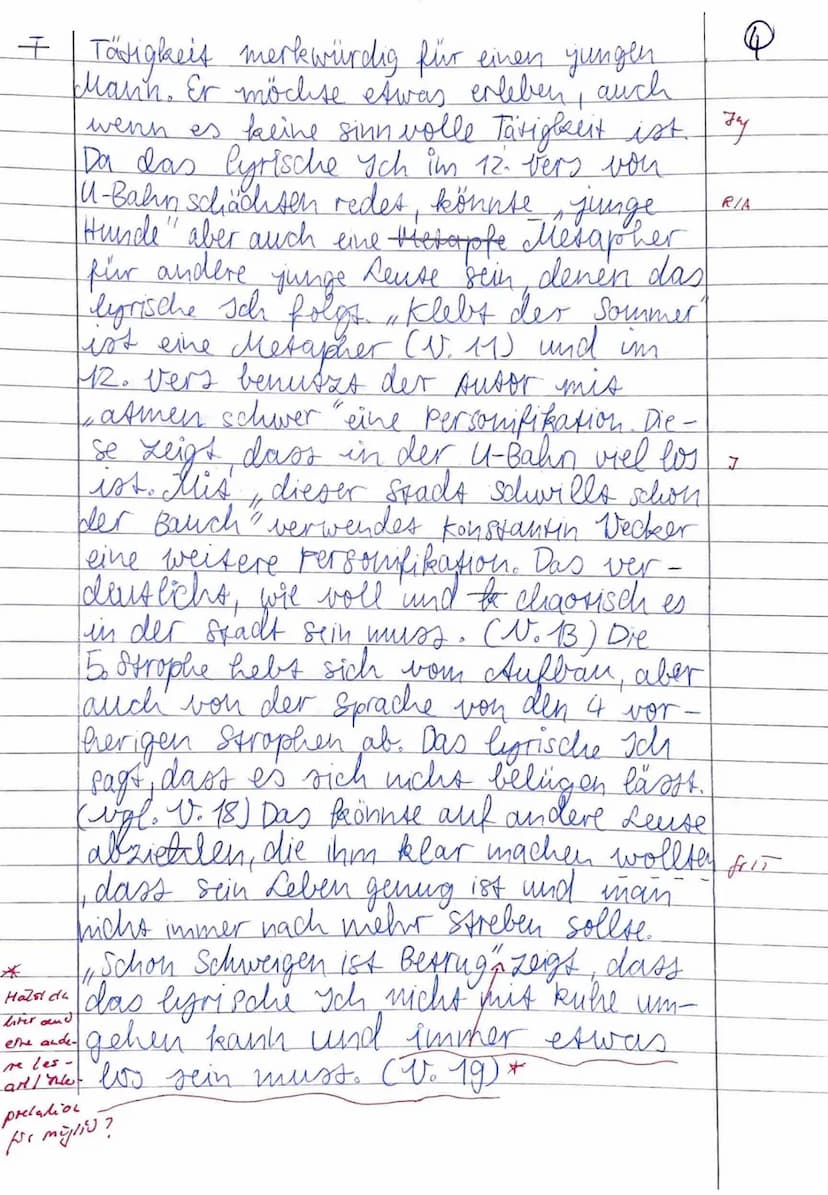 Klasse 10
Besondere Leistungsfeststellung
Deutsch
Schuljahr: 2021/2022
07. März 2022
Gewählte Aufgabe: Thema 2 (Gedicht)
Liebe Karoline, du 