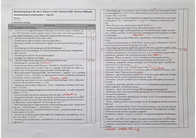 Deutsch Q2 Gk1
Name:
Politische Kommunikation untersuchen
Aufgabentyp II b: Vergleichende Analyse zweier Sachtexte
Aufgabenstellung:
1. Anal