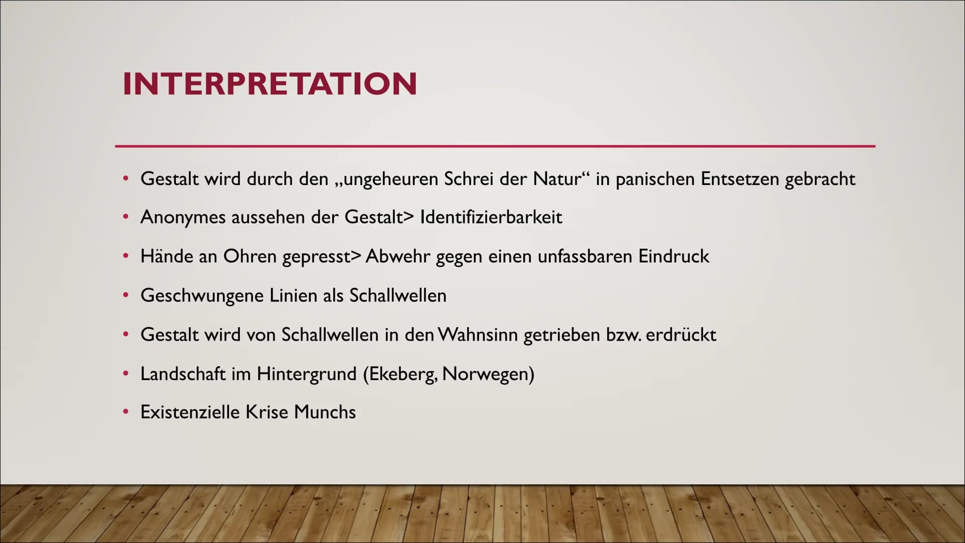 EDVARD MUNCH BIOGRAFIE
●
Geburt: 12. Dezember 1863 in Loten, Norwegen
Schwere Kindheit durch Tod seiner Schwester und seiner Mutter
1879 Ing