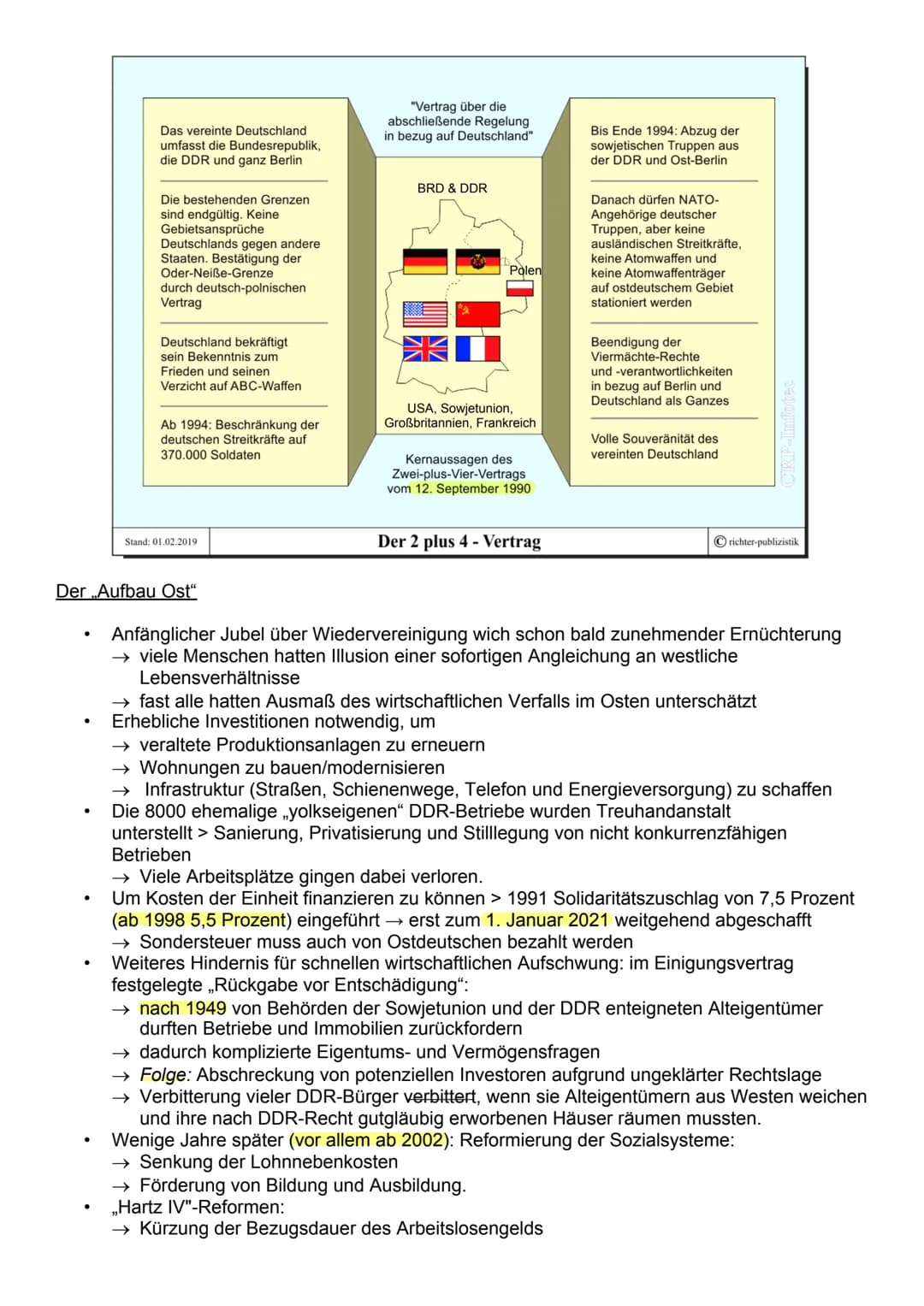 Glasnost und Perestroika
Reformen in der Sowjetunion
Probleme des Sozialismus
Der Zusammenbruch des SED-Regimes im Herbst 1989 kam für die m