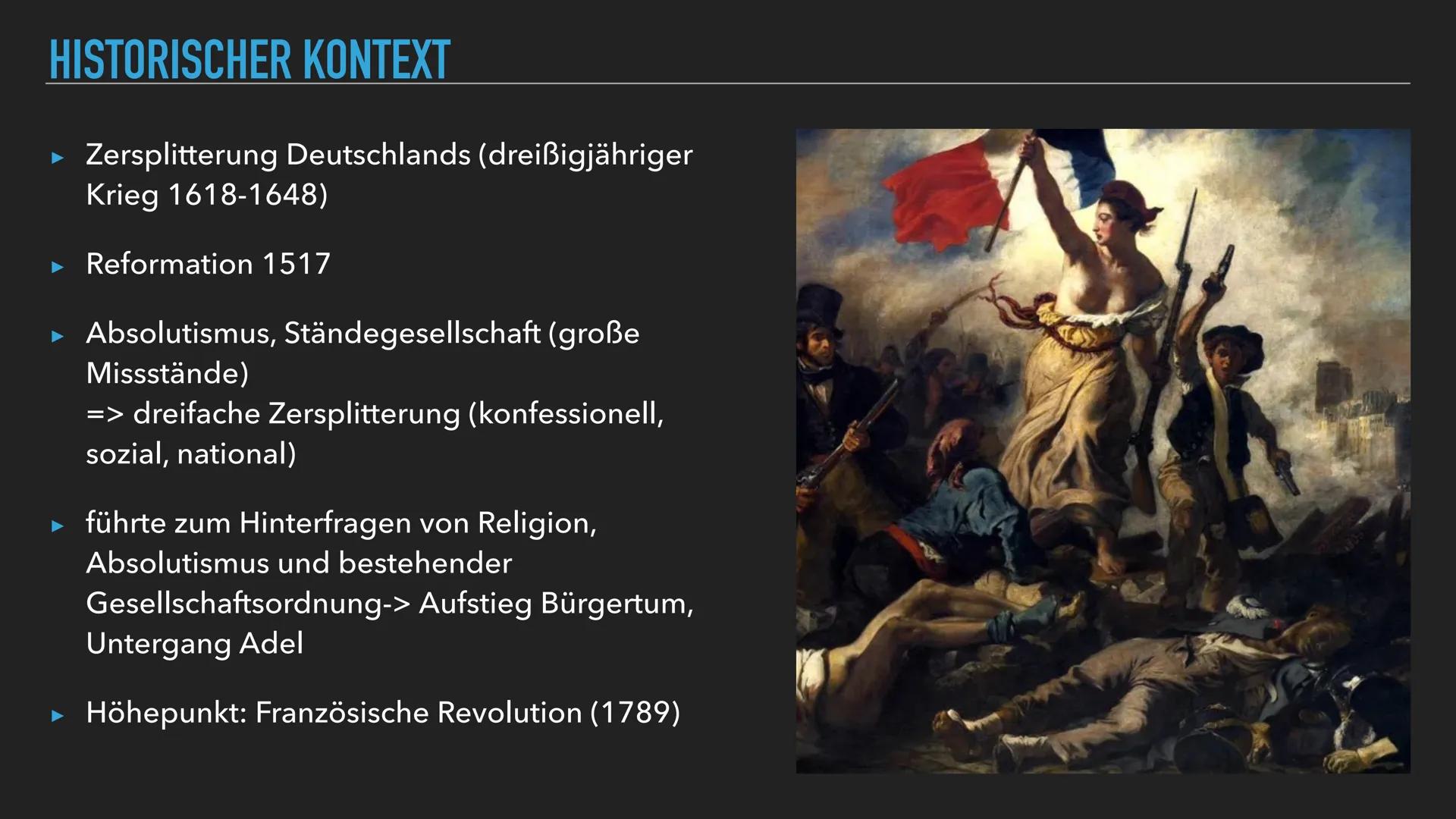 OSE
VERNUNFT IST WAHRHEIT
DIE EPOCHE DER AUFKLÄRUNG INHALTSANGABE
1. Aufklärung Allgemein
2. Historischer Kontext
3. Philosophischer Hinterg