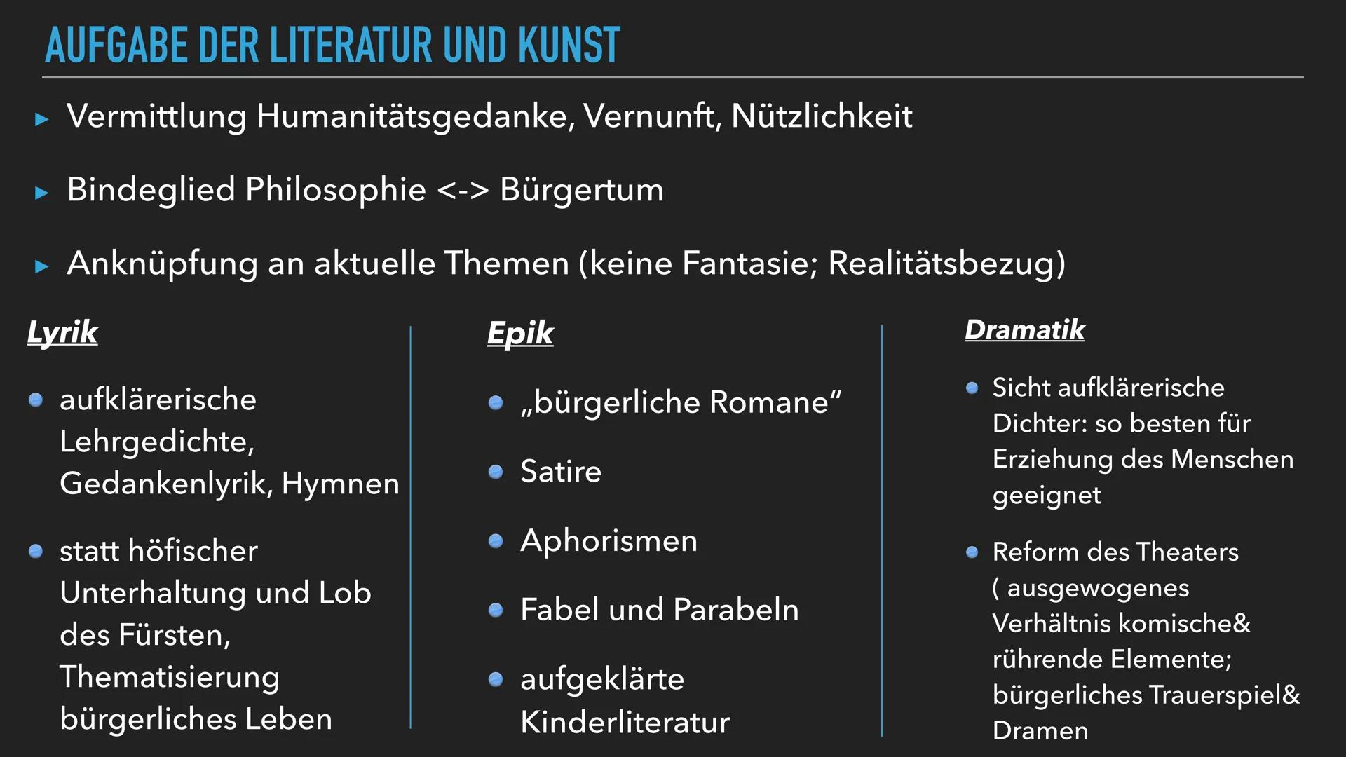 OSE
VERNUNFT IST WAHRHEIT
DIE EPOCHE DER AUFKLÄRUNG INHALTSANGABE
1. Aufklärung Allgemein
2. Historischer Kontext
3. Philosophischer Hinterg