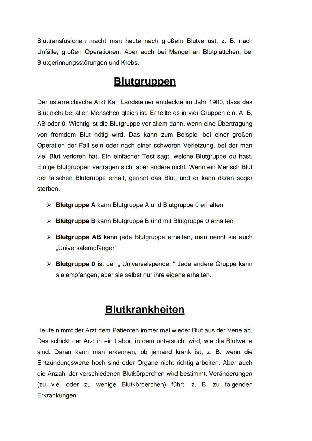 Erythrozyt
Das Blut
Leukozyt
https://www.erythrozyten.net/blut.php
Thrombozyt Inhaltsverzeichnis:
Woher kommt das Blut?
Aufgaben des Blutes
