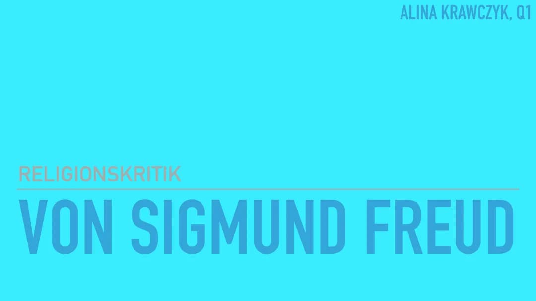 Sigmund Freud: Seine Theorien, die Mutter-Kind-Beziehung und der Ödipuskomplex einfach erklärt