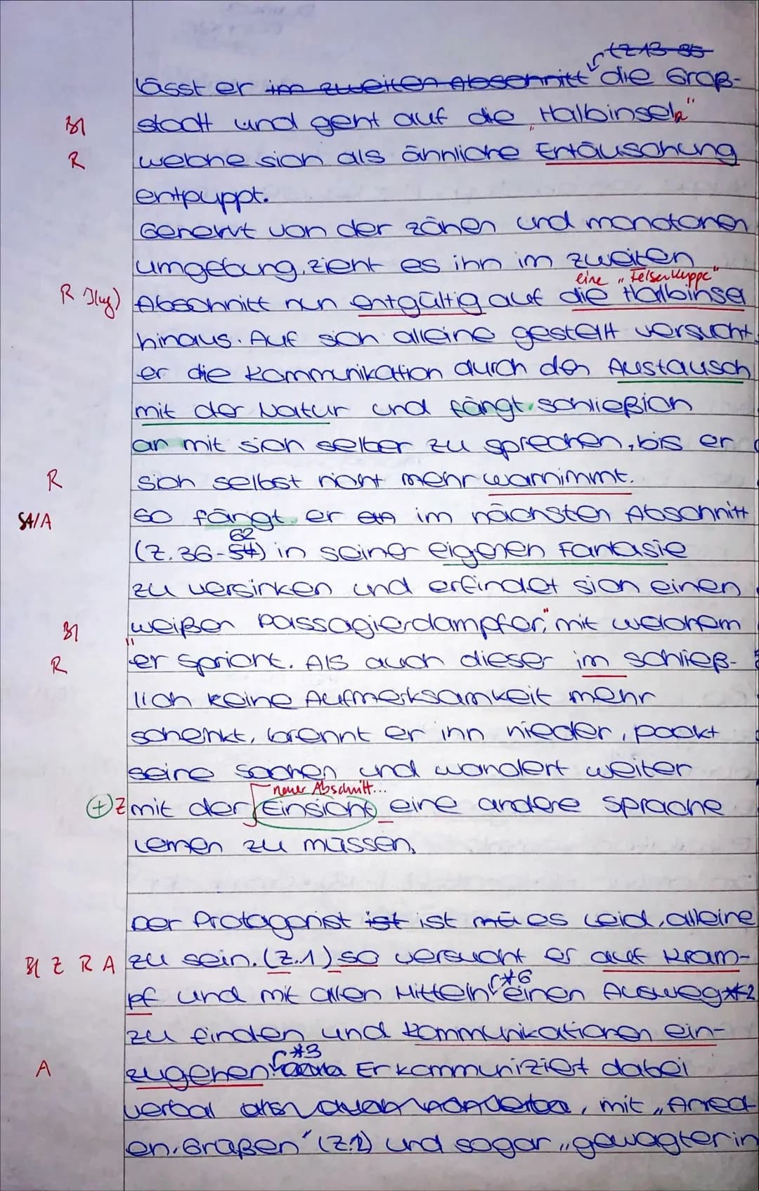 Deutsch 1. Klausur
9.11.2022
In der Kurzgeschichte, Auf der Felsen-
Ruppe" von Christoph Meckel, die 1960
erstmals veröffentlignt worden ist
