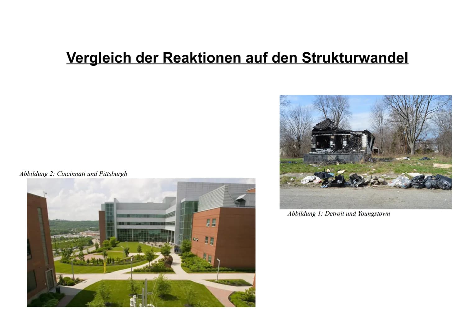 Motor City Detroit
oder eher
Shrinking City Detroit? 1. Entstehung einer Auto-Manufaktur Stadt
2. Fordismus und Postfordismus
3.
4.
5.
Glied