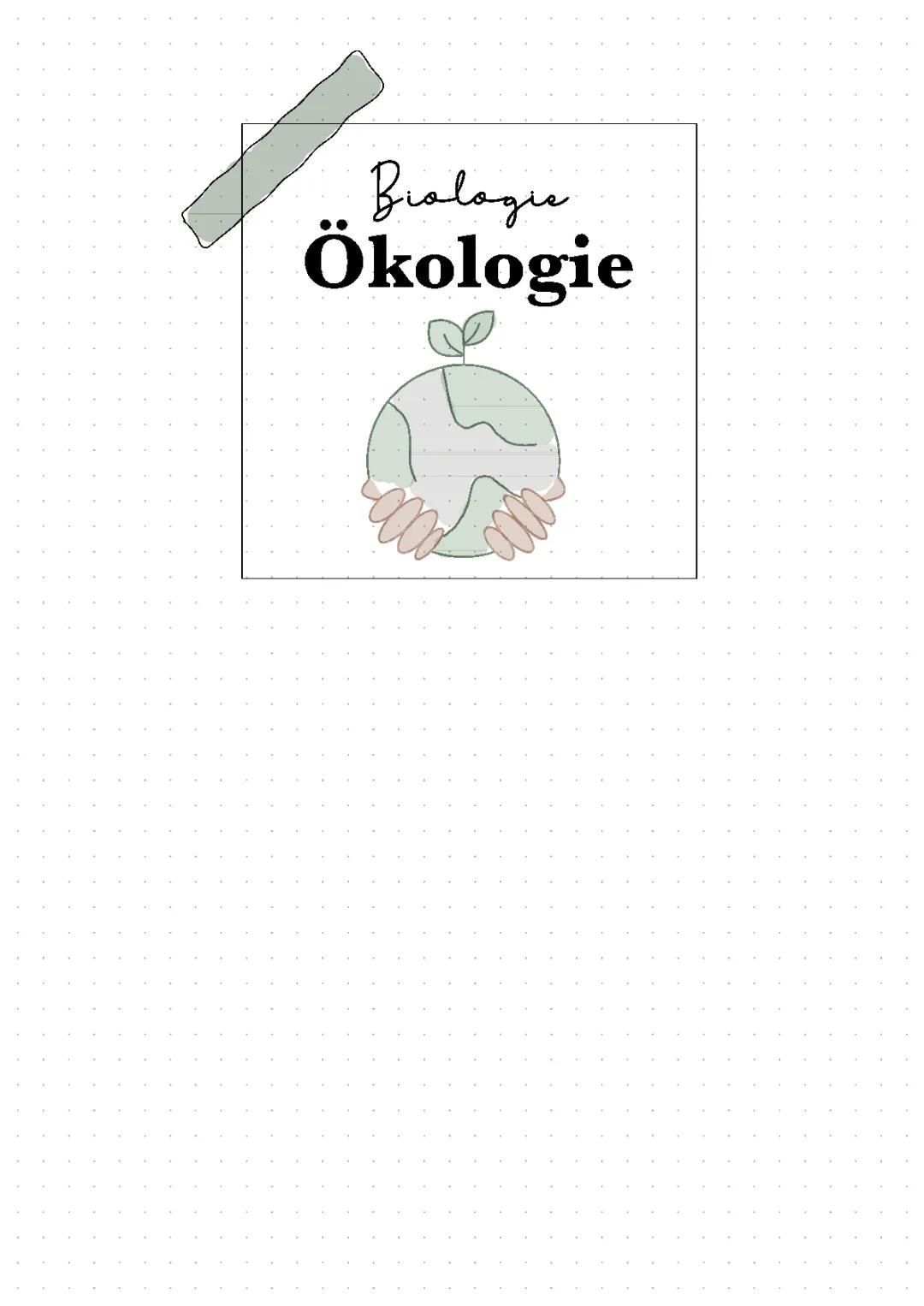 Ökologie Themen für dein Referat und Biologie Abitur in NRW