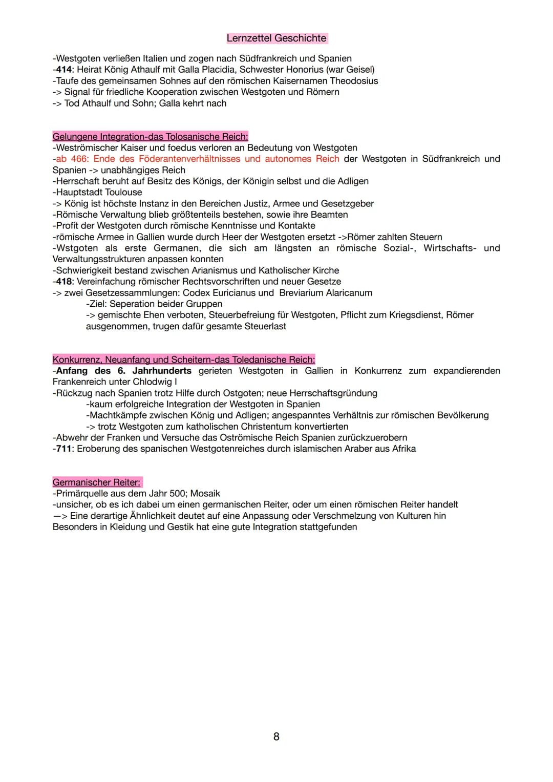 Die Völkerwanderung
2.1 Kernmodul: Kulturkontakt und Kulturkonflikt
Ethnogese
-Begriff beschreibt den Vorgang der Entstehung eines ,,Volkes"