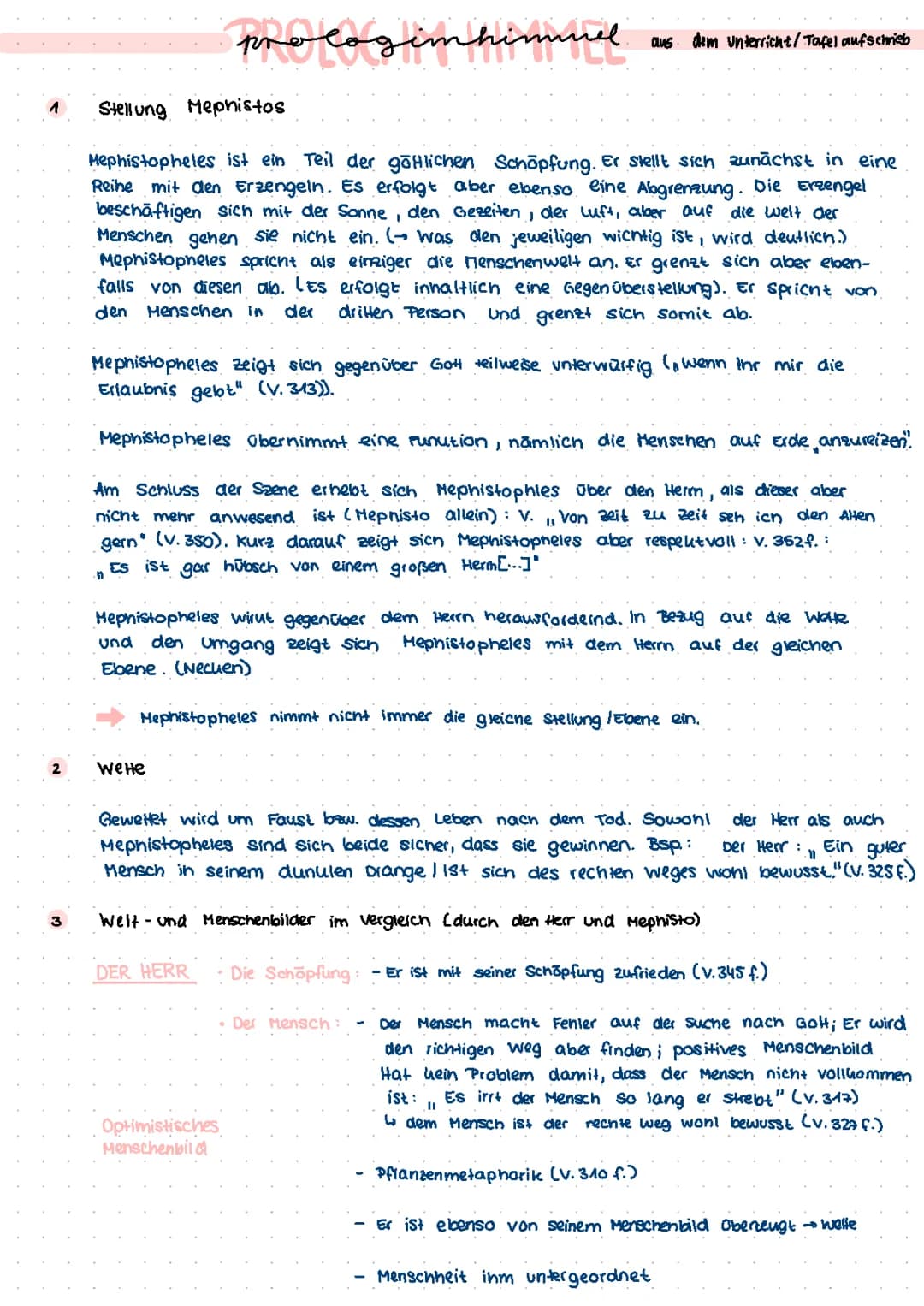 Faust “Prolog im Himmel” 