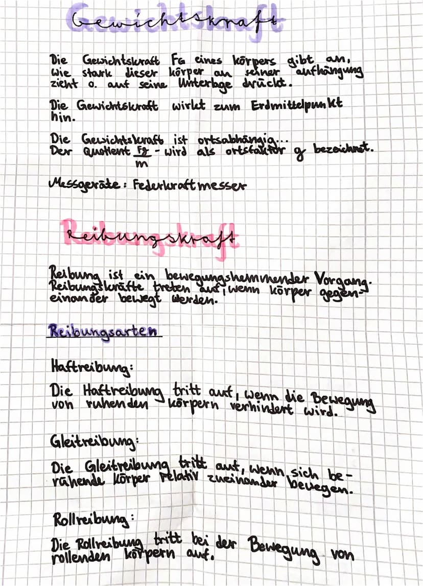 Wie Rechnet man was aus?
FR = Reibungskraft
FR = μ· FN
FG = Gewichtskraft.
FG = m. g
FN = Normalkraft
FN = mog M = Reibungszahl
M
FR
FG
F₂ =