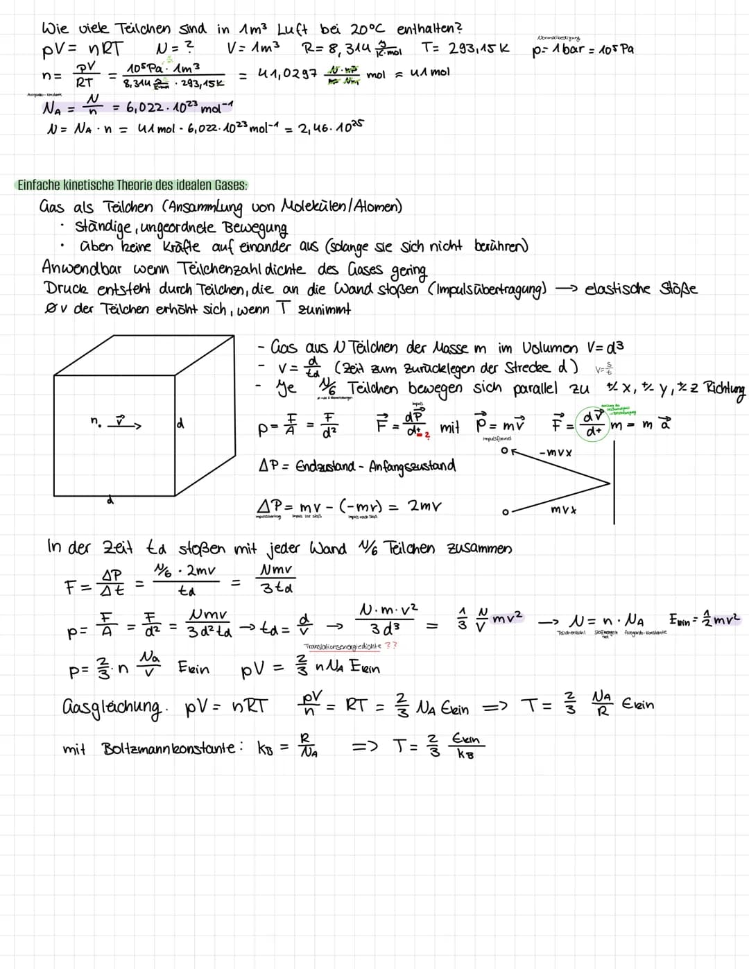 Arbeit
thermodynamisches
System
2
Wieso: Nutzung von Wärmeenergie in Arbeit, Grundlage für Maschinen (Motor, Kühlschrank)
Ziel: mathem. Besc